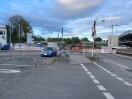 Foto: Kennzeichnung Zugang Bahn 